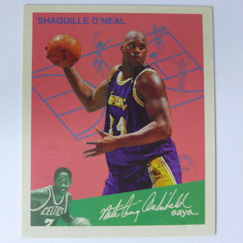 ~Shaquille O'Neal/俠客.歐尼爾~名人堂/大白鯊/超人 1998年FLEER.NBA小卡特殊卡