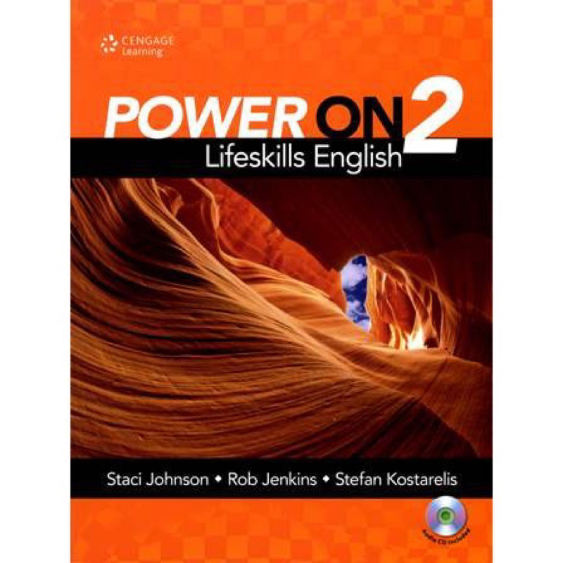 全新 大學用書 英文課本 現貨Power On 2: Lifeskills English with DVD/1片