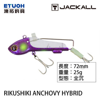 JACKALL RIKUSHIKI ANCHOVY HYBRID 25g [漁拓釣具] [天亞]
