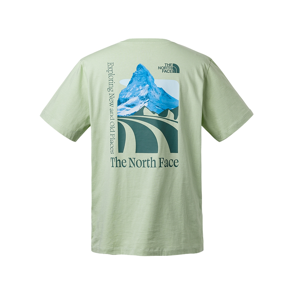 The North Face M S/S PLACES WE LOVE TEE  男 短袖上衣綠-NF0A86MHI0G