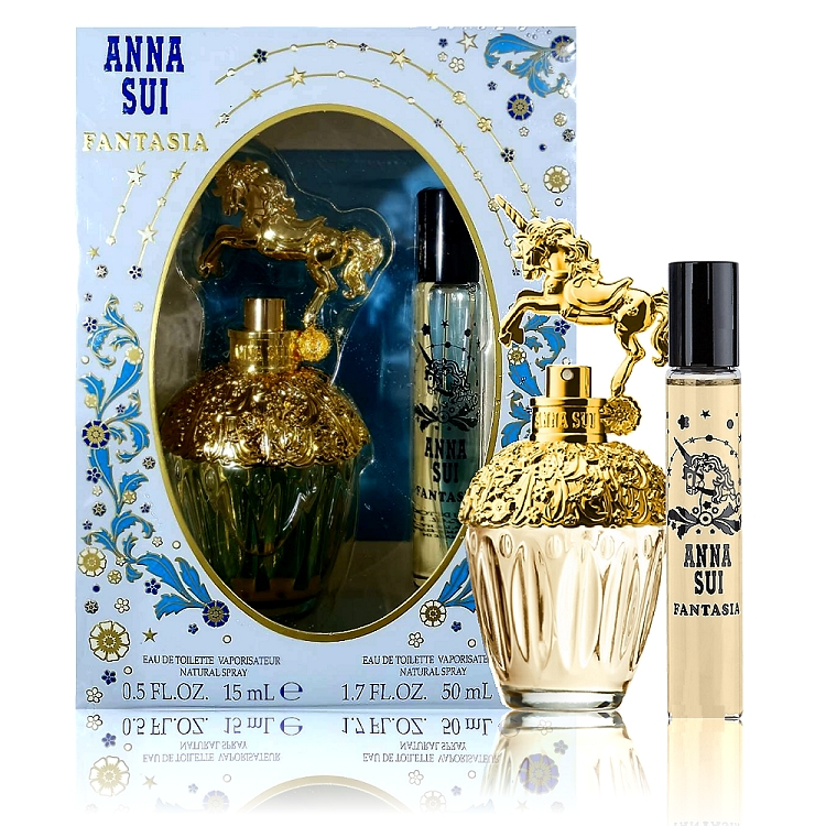 Anna Sui Fantasia 童話獨角獸淡香水禮盒 (50ml+15ml)