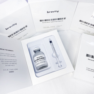 現貨 韓國 最新版 Bravity 頸部安瓶 30ml + 注射器x1 頸部精華 頸紋精華【鯨奇嚴選】