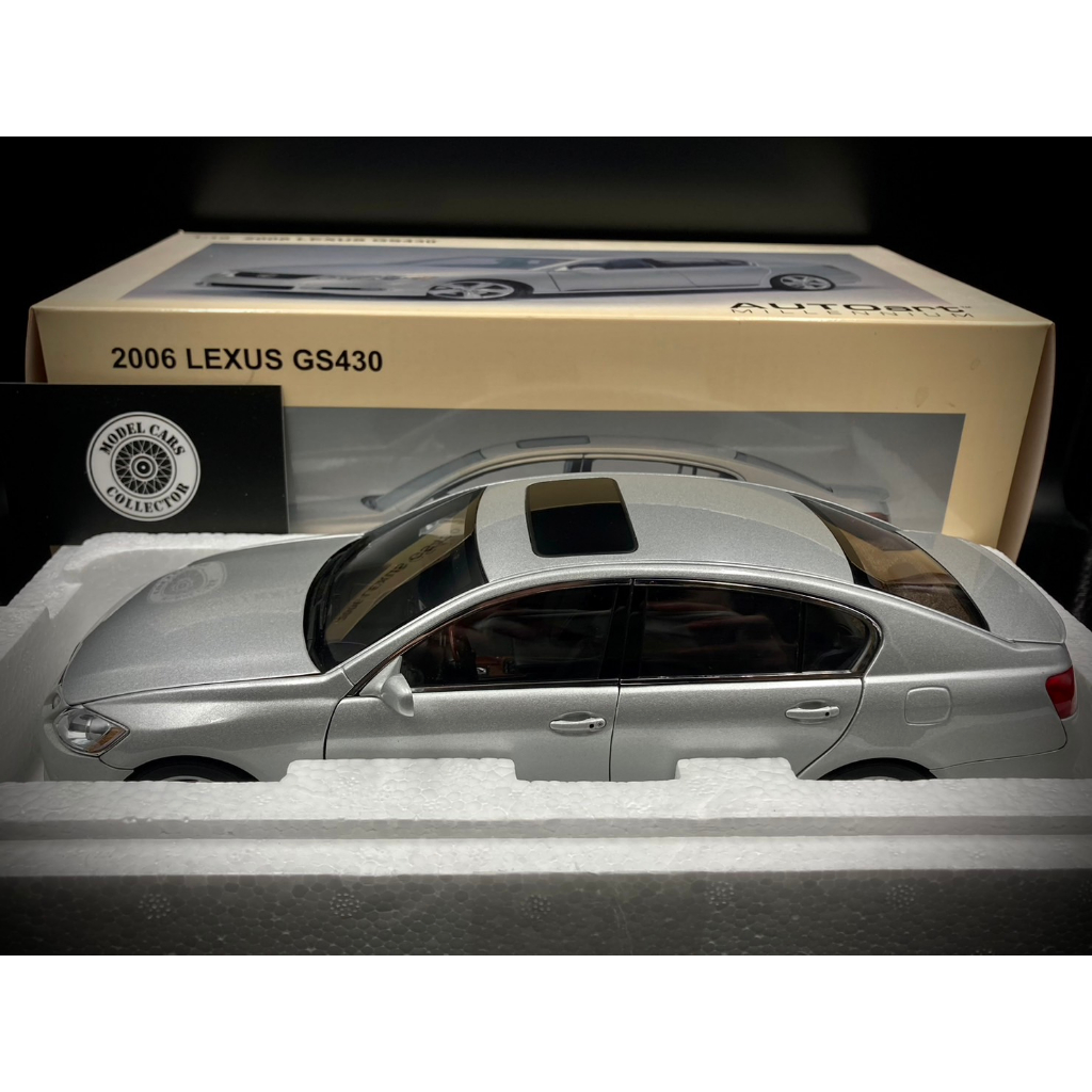 【收藏模人】Autoart Lexus GS430 2006 銀色 1:18 1/18 78801
