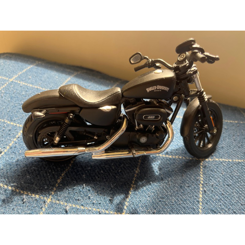二手玩具模型 大型 1:12 maisto 哈雷883 重機模型 摩托車模型 街車