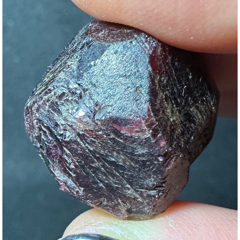 紅石榴原礦-鎂鋁榴、石榴石