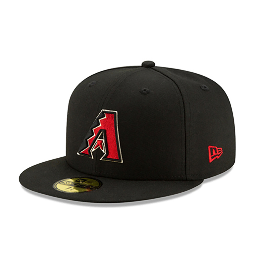 【NEW ERA】MLB 亞利桑那 響尾蛇 59FIFTY 球員帽 通用 經典黑 棒球帽【ANGEL NEW ERA】