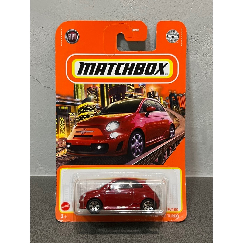Matchbox 火柴盒 2019 Fiat 500 Turbo 飛雅特