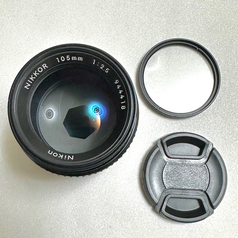 中古 Nikon AIS 105mm F2.5 ( 阿富汗少女鏡 )