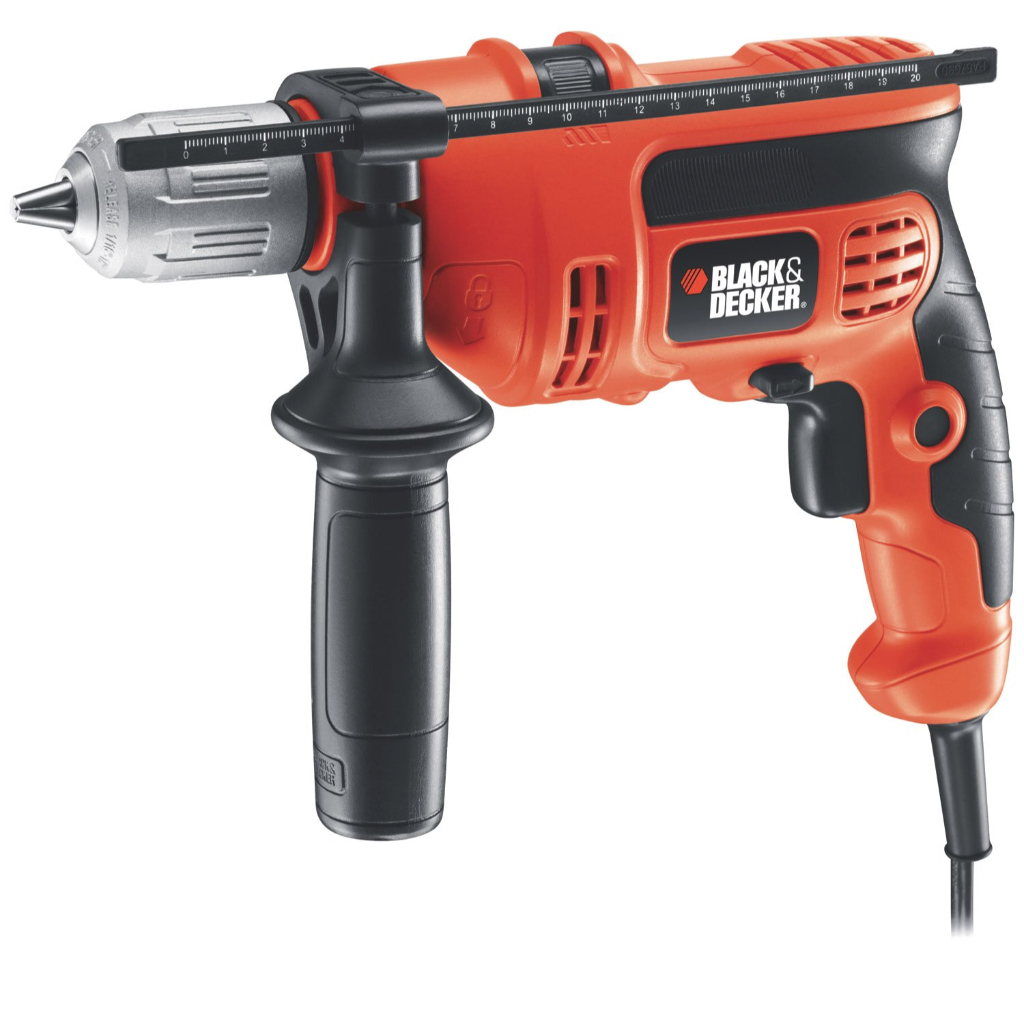 百工 Black &amp; decker hammer drill 震動電鑽 可鑽水泥牆 KR604RE