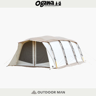 [Ogawa] Apollon TC 科技棉全天候型隧道帳 灰白×沙米色