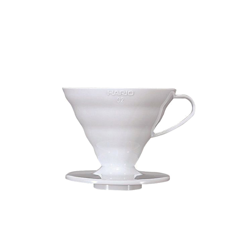 HARIO V60樹脂圓錐濾杯 VD-02W / VDR-02-T 1-4杯份