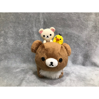 日本正品 San-x Rilakkuma 懶懶熊 拉拉熊 懶熊 懶妹小雞蜜茶趴姿娃娃