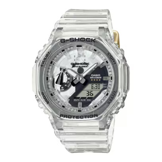 【威哥本舖】Casio台灣原廠公司貨 G-Shock GMA-S2140RX-7A 40周年 半透明八角雙顯女錶