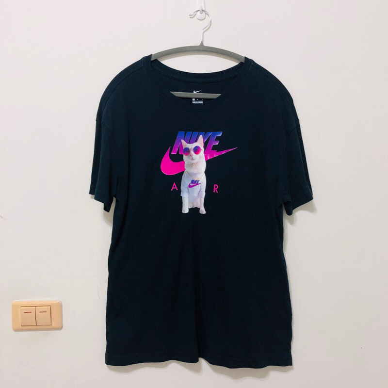 NIKE 墨鏡貓咪 T恤｜size L｜𝒚𝒊𝒏 𝒔𝒆𝒍𝒆𝒄𝒕