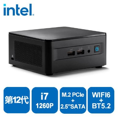 全新 Intel NUC RNUC12WSHI70001 i7/無系統/迷你主機【升級】