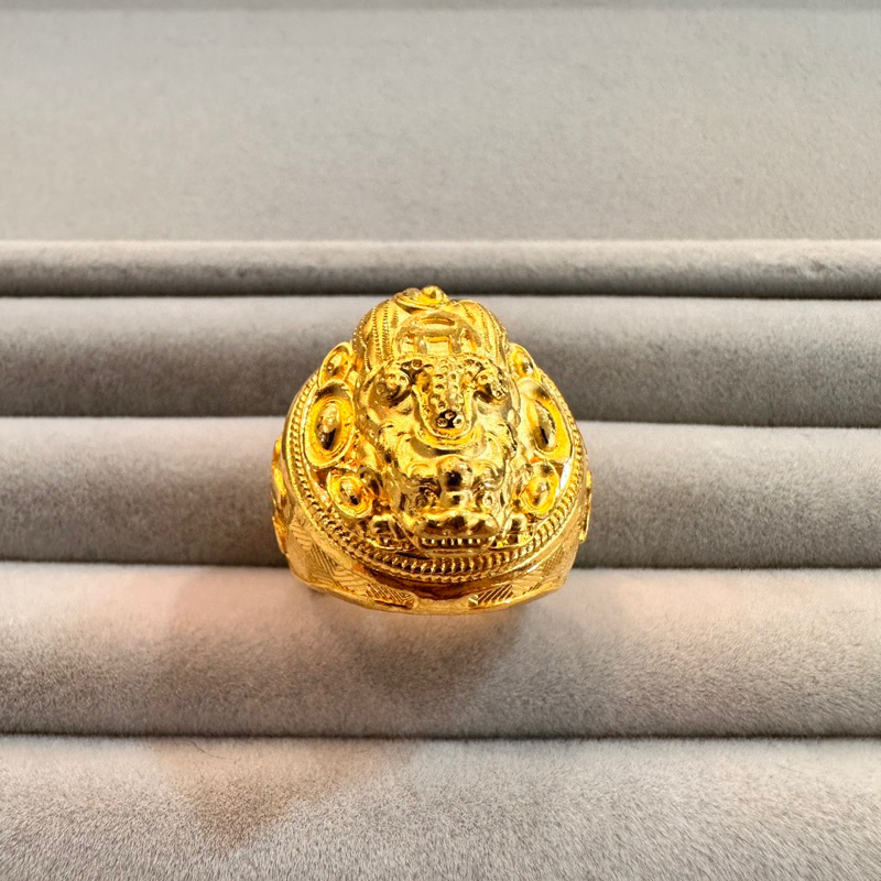 景福珠寶銀樓✨純金✨黃金戒指 七錢 貔貅 造型 戒指 複