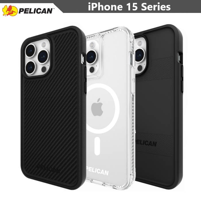 Pelican iPhone15 14 13 12 Pro Max Protector派力肯保護者軍規防摔抗菌手機保護殼