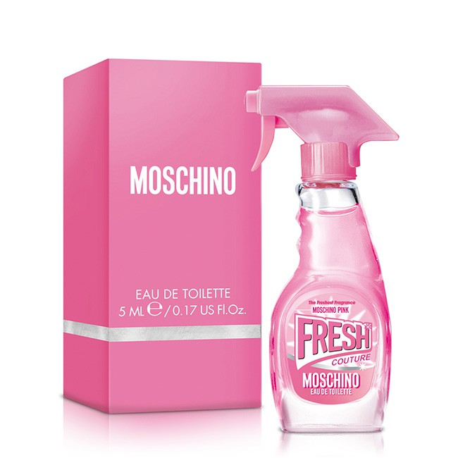 Moschino Pink Fresh Couture 小粉紅清新女性淡香水5ml