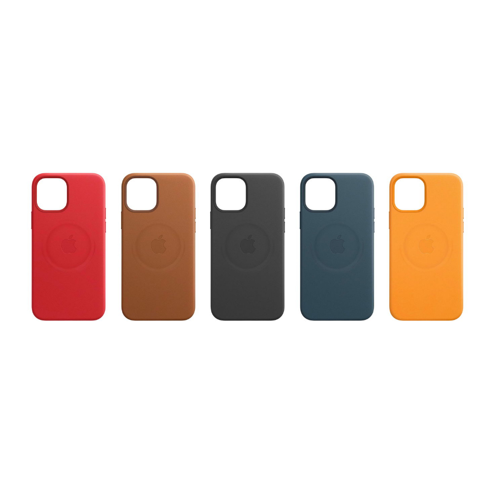 Apple原廠皮革保護套 iPhone 12 Pro Max 6.7吋用 【蘋果園】Leather Case真皮殼正貨
