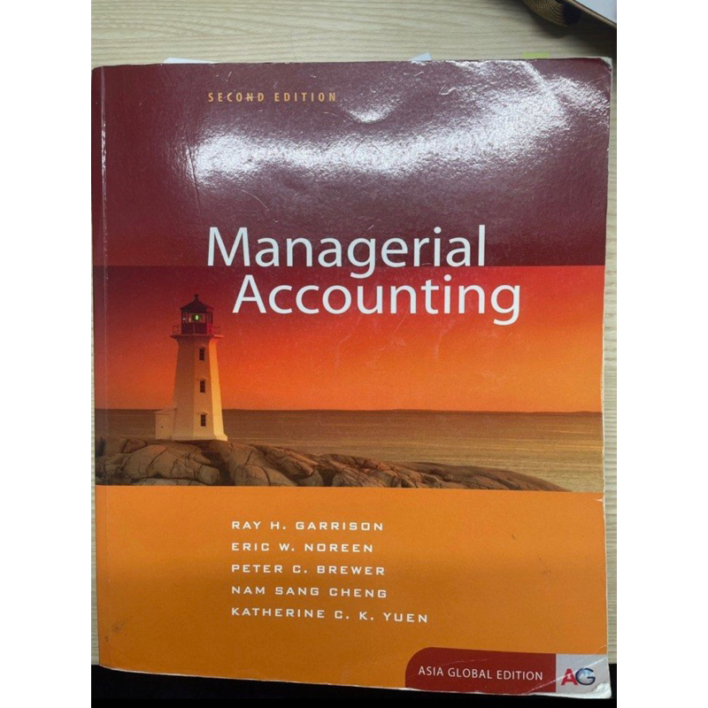 Managerial Accounting, Asia Global Edition, 2/E