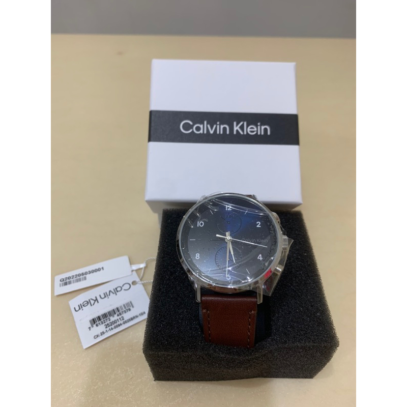 【CALVIN KLEIN】時尚潮流三眼男錶 CK25200112 43mm 現代鐘錶
