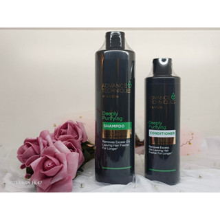 雅芳頭皮清爽淨透洗髮精 400ML /潤髮乳 250ML (W)