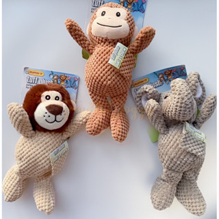 TroubleDoggy🦁現貨🦁寵物 狗狗玩具 動物系列 豆豆絨 磨牙 發聲玩具
