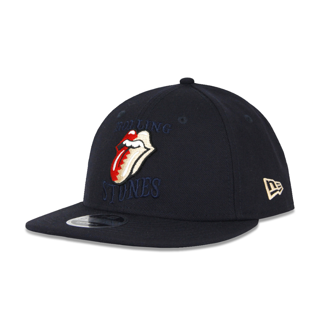 【NEW ERA】聯名 滾石樂團 RollingStones 丈青色 9FIFTY 棒球帽【ANGEL NEW ERA】