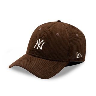 【NEW ERA】MLB NY 紐約 洋基 燈心絨 小標 咖啡色 老帽 9FORTY【ANGEL NEW ERA】
