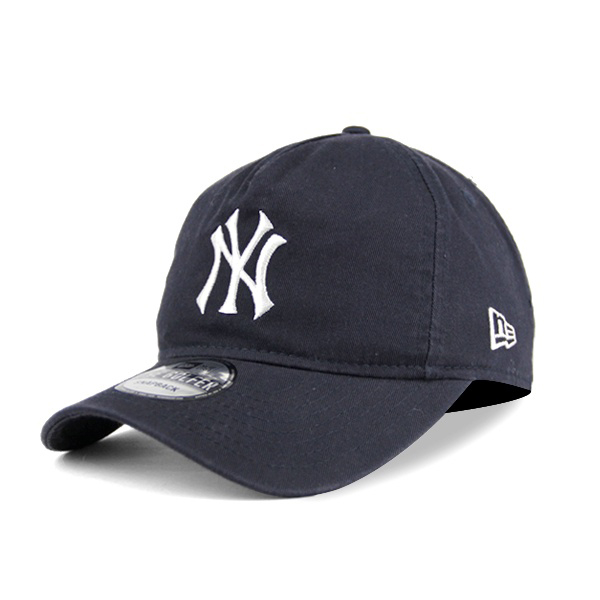 【NEW ERA】MLB NY 紐約 洋基 卡車帽 軟版 藏青色 老帽 9FORTY 復古【ANGEL NEW ERA】
