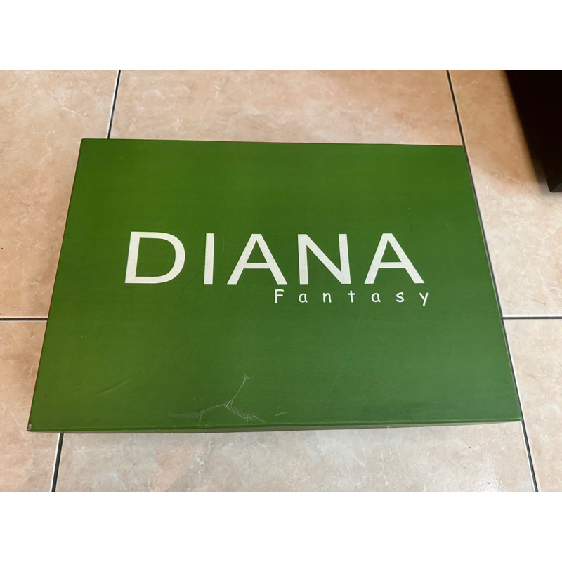 ［二手］DIANA 尖頭皺摺牛仔長靴 size:24