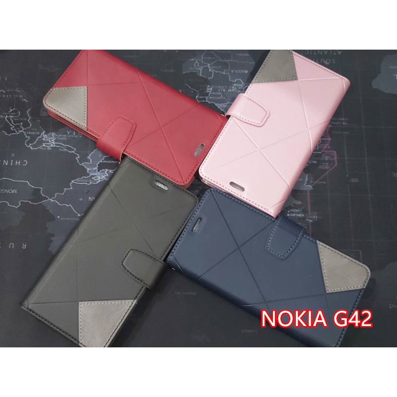 NOKIA G42/C31/X30/G60幾何拼接手機皮套