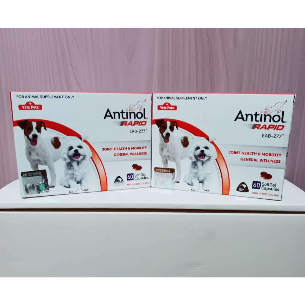 正品公司貨 - Antinol Rapid 安適得酷版 60顆/150顆 - 寵物關節、心血管、皮膚保養 (犬貓通用)