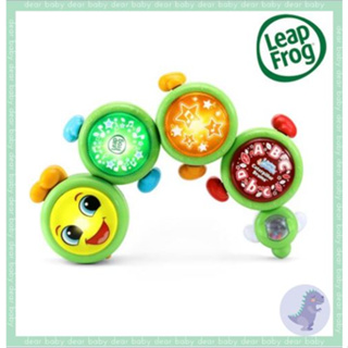 【dear baby】美國LeapFrog跳跳蛙 彩虹鼓毛毛蟲 樂器玩具 學習玩具 語言學習玩具