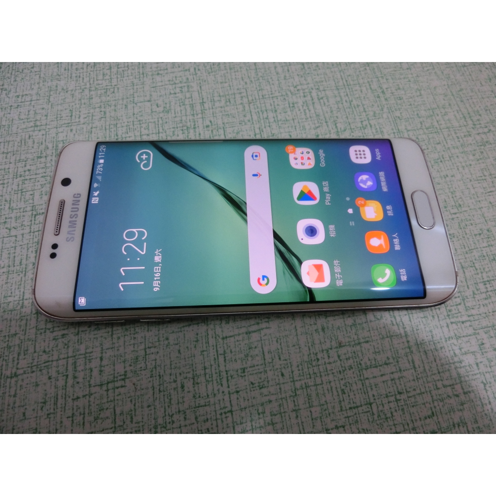 三星 GALAXY S6 EDGE 32G G9250 正常良好 全新原廠電池 9.3成新