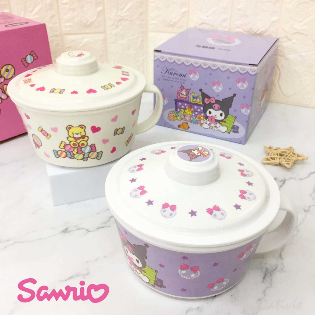 美耐皿泡麵碗 800ml－凱蒂貓 庫洛米 HELLO KITTY 三麗鷗 Sanrio 正版授權