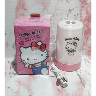 💫娃娃機出貨 Hello Kitty LED橢圓觸控燈 夜燈 3段調光 USB給電 黃光 凱蒂貓
