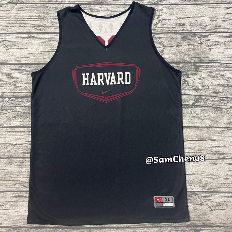 Nike NCAA Harvard 哈佛 球員版 雙面 練習衣 球衣 林書豪 賀博 中華隊 NBA JORDAN