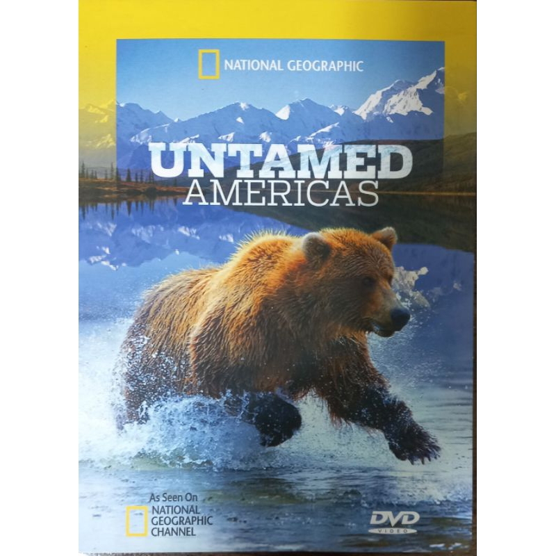 二手DVD 國家地理頻道 野性美洲