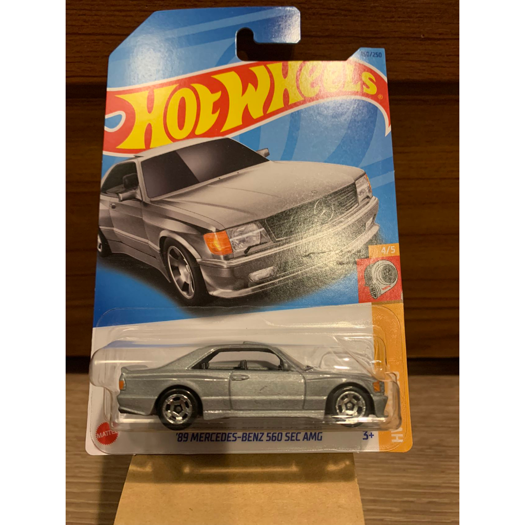 風火輪 Hot Wheels 23M 23N 賓士 89 MERCEDES BENZ 560 SEC AMG 雙門