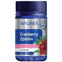 Wagner Cranberry 小紅莓 蔓越莓 25000+ 90粒膠囊
