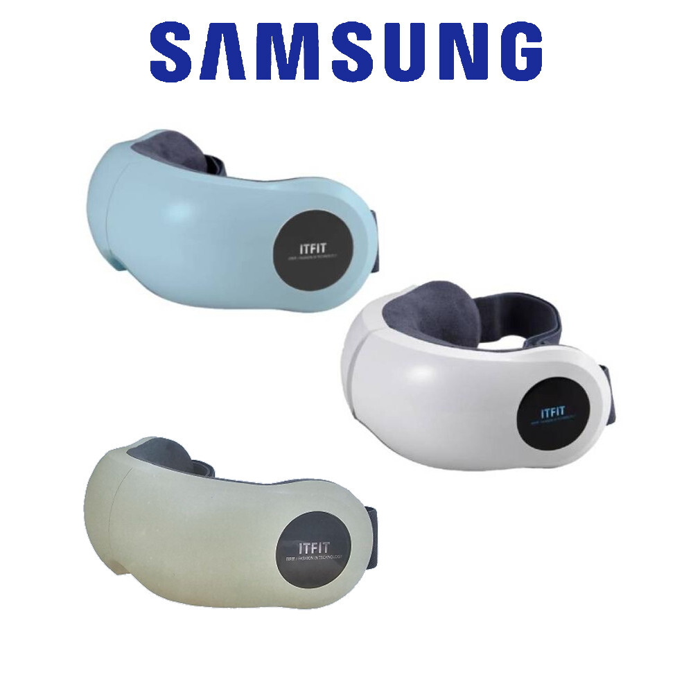 【有隻手機】 三星SAMSUNG ITFIT 眼部舒緩按摩器(lTFITEX18) 淡藍色/白色