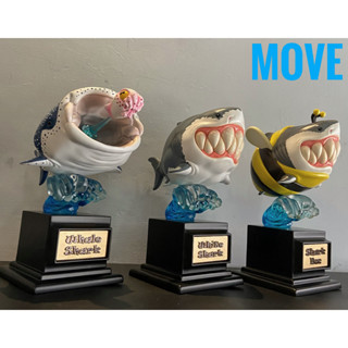 【MOVE】 (現貨) 博物志 鯊魚 PLUS 鯨鯊 大白鯊 模擬 限定版 放大 模型 收藏品 公仔 雕像 GK 手辦