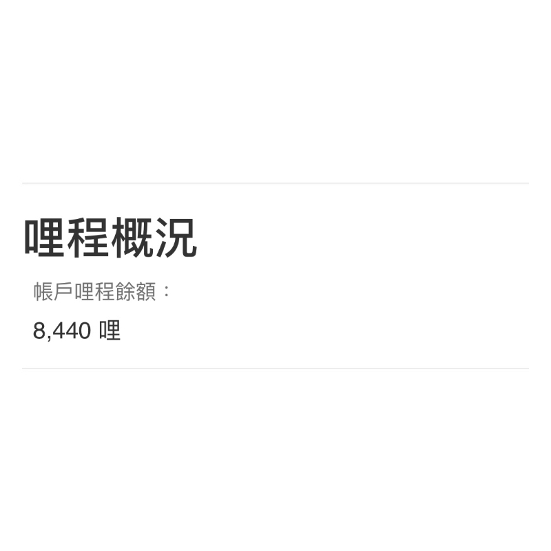 中華航空里程出售 0.5/哩