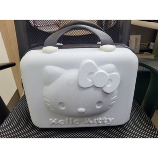 三麗鷗 Hello Kitty KT 14吋立體鎖碼化妝箱 密碼鎖行李箱 旅行箱