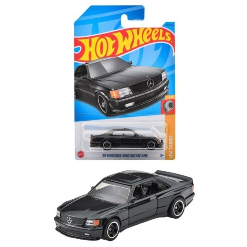 【MATTEL】風火輪 基本款 89 Mercedes Benz 560 SEC AMG HNK15