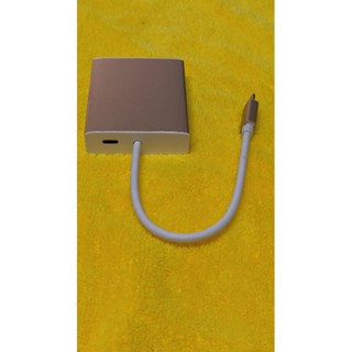 2*USB 3.0 +Type-C + Gigabit Ethemet 充電集線器 usb網路卡 win11全新安裝適用