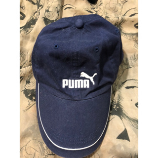 二手 古著 早期 Puma 海軍藍 老帽 棒球帽 vintage cap