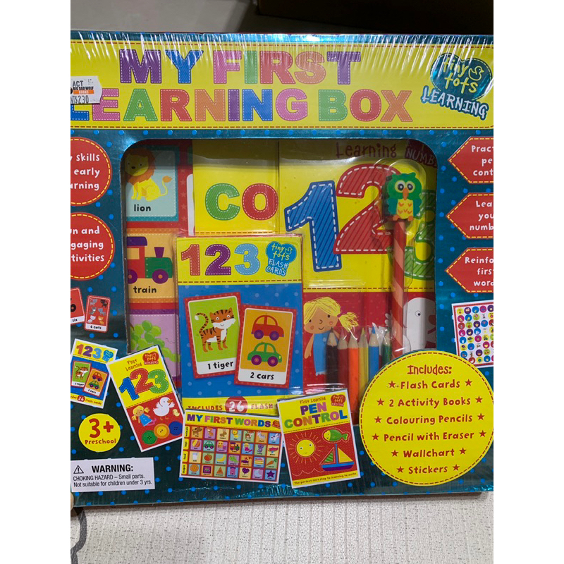 全新/認識數字，數一數英語啟蒙 英語學習兒童早教學習組 My First Learning Box
