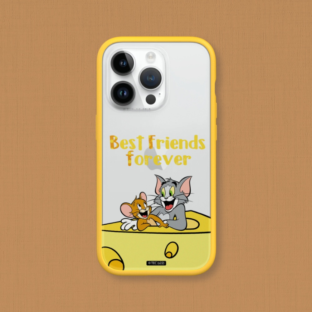 犀牛盾 適用iPhone Mod NX邊框背蓋手機殼∣湯姆貓與傑利鼠系列/Best friends